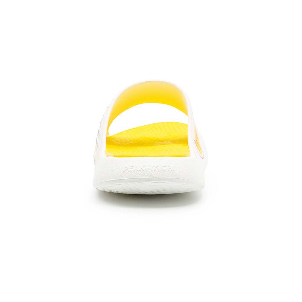 Peak Taichi Sports Slippers White/Yellow - 5