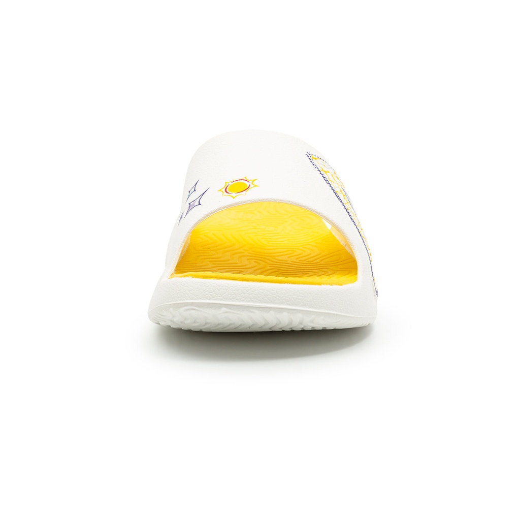Peak Taichi Sports Slippers White/Yellow - 3