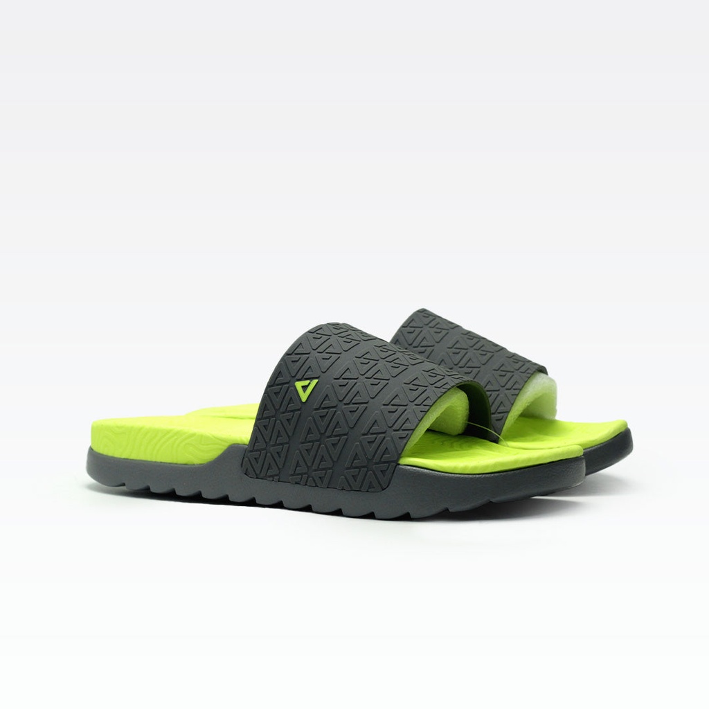 Peak Taichi Tachi Slippers Dk.Grey/Fluorescent Yellow - 2