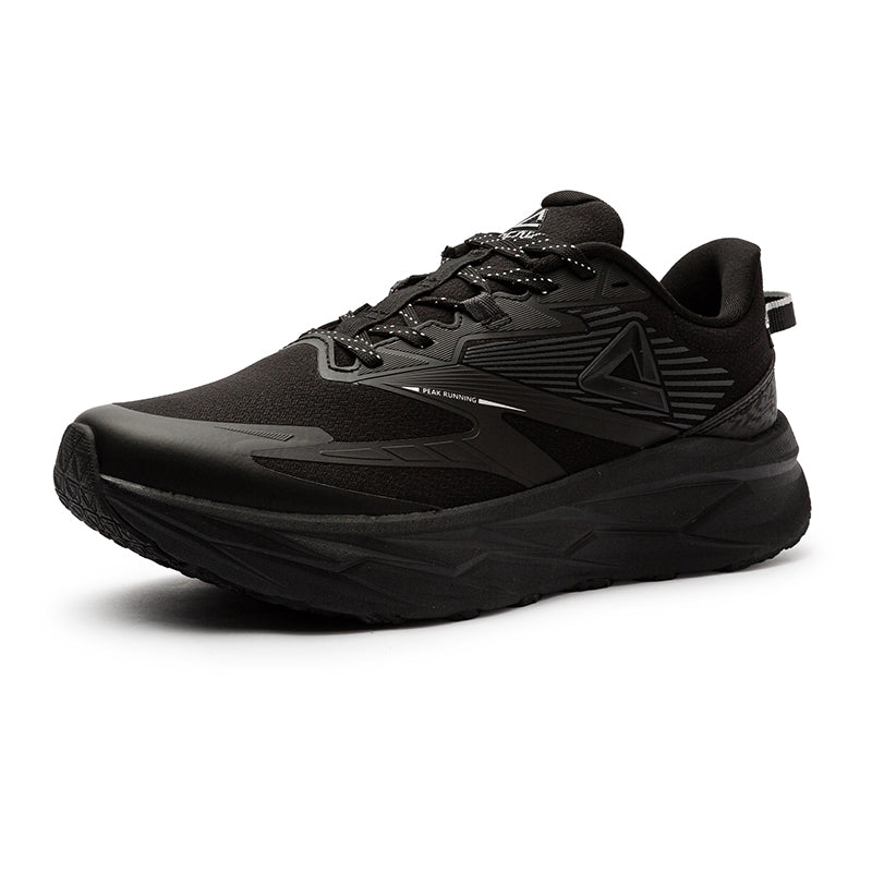 Peak Taichi Training Running Shoes All Black - 2