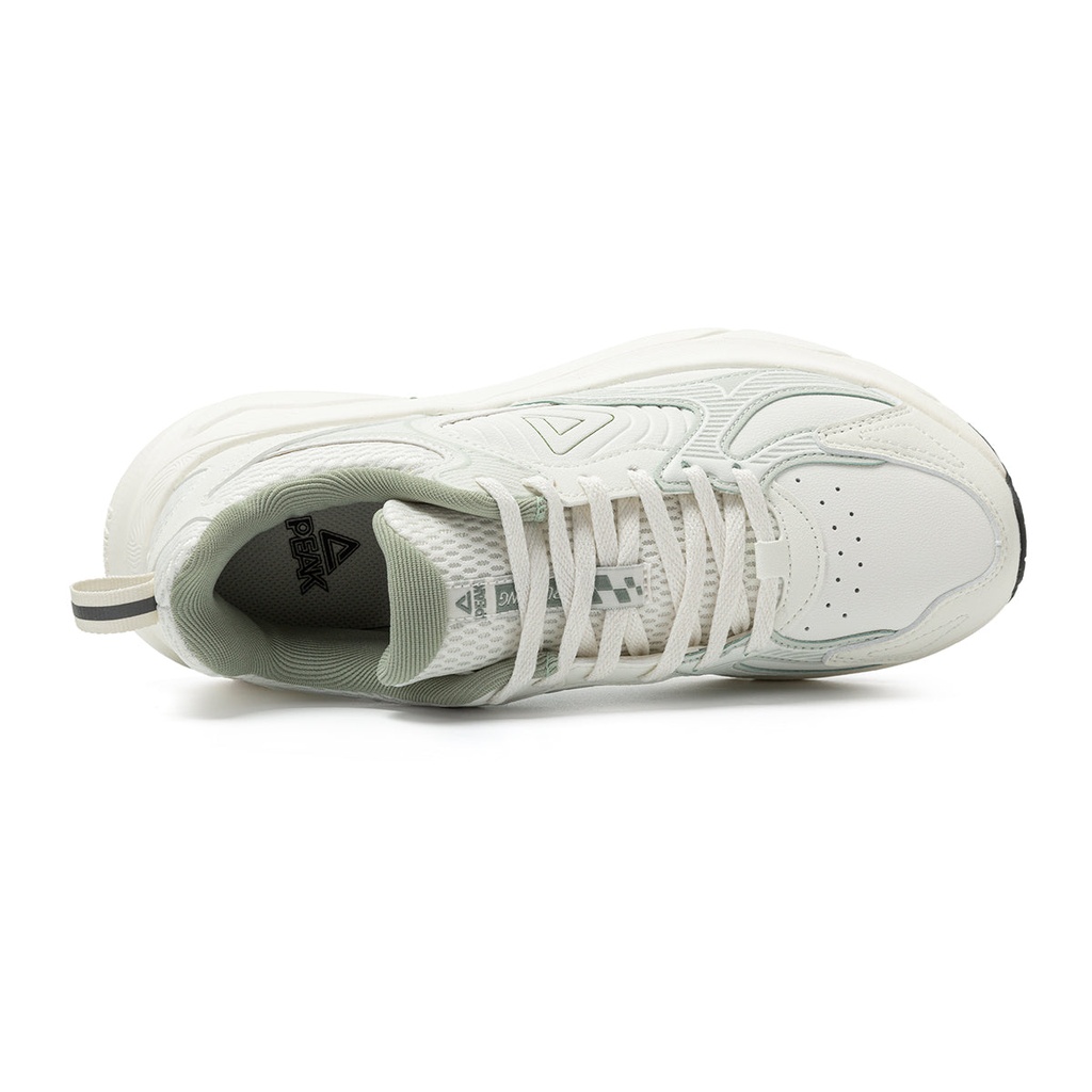 Peak Taichi Training Running Shoes-White/Green White/Green - 6