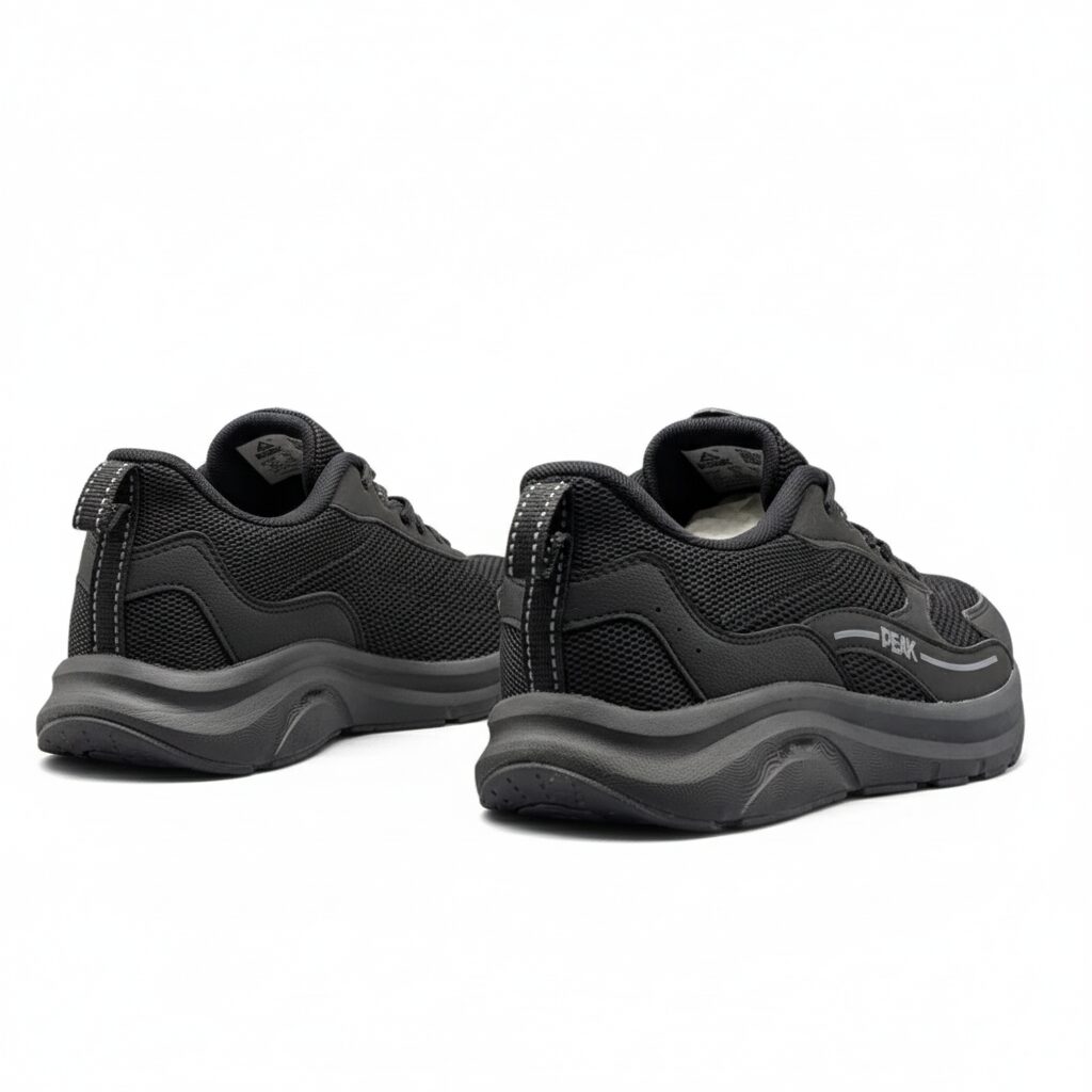 Peak Taichi Walking Shoes All Black - 3