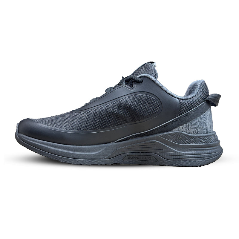Peak Taichi Walking Shoes All Black - 3