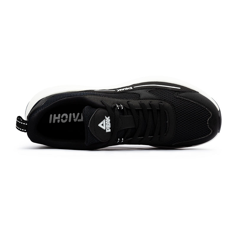Peak Taichi Walking Shoes Black/White - 6