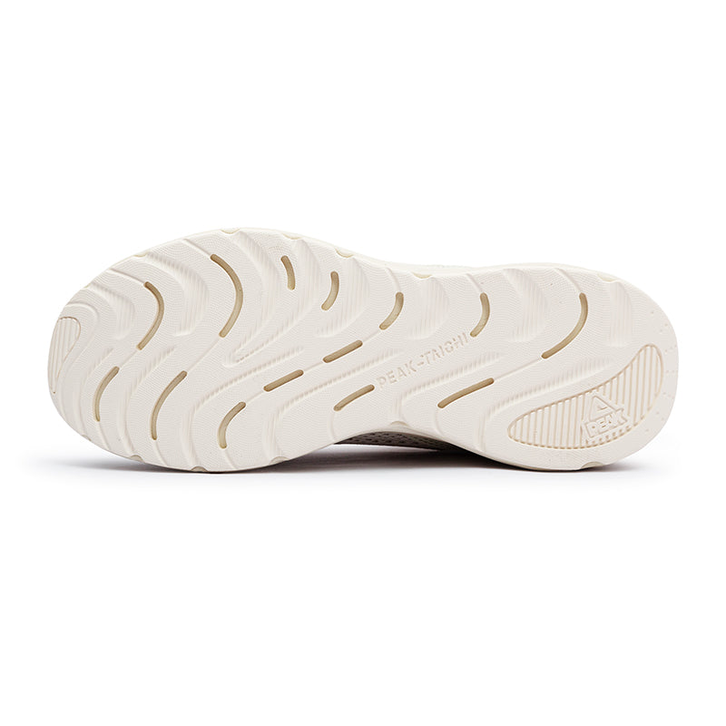 Peak Taichi Walking Shoes Canvas White - 4