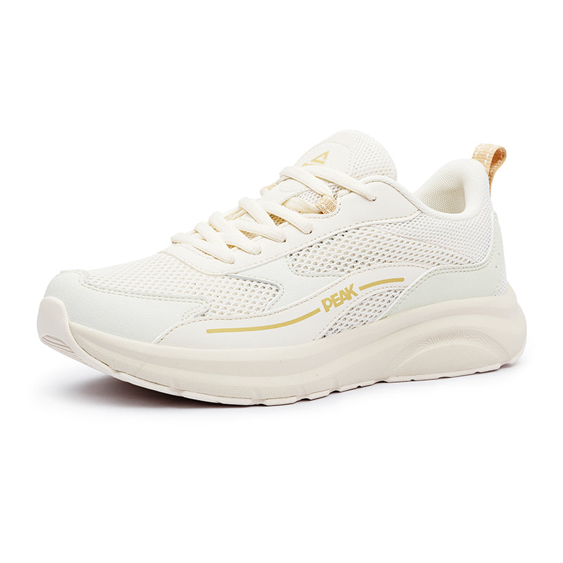 Peak Taichi Walking Shoes Canvas White - 5