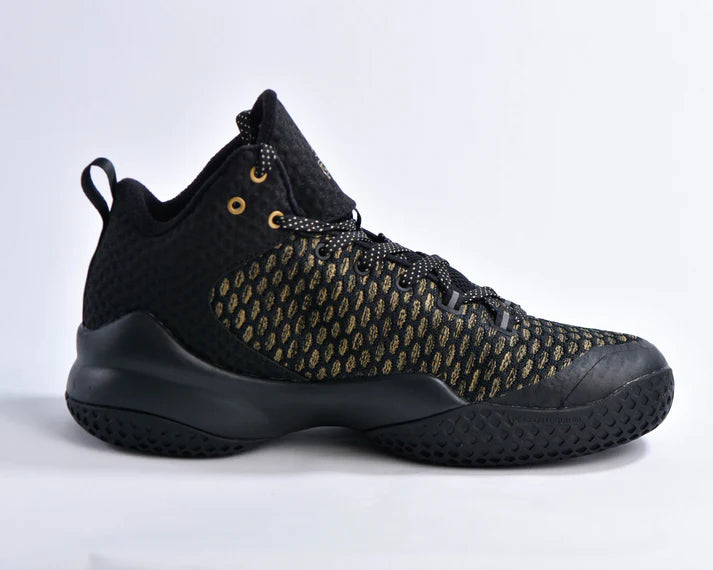 Peak Basketball Shoes Black Gold - 2
