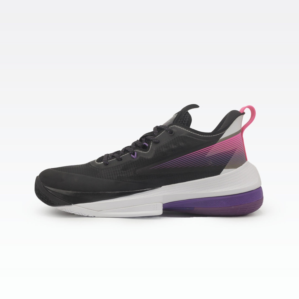 Peak Basketball Shoes Black Lakers Purple - 3