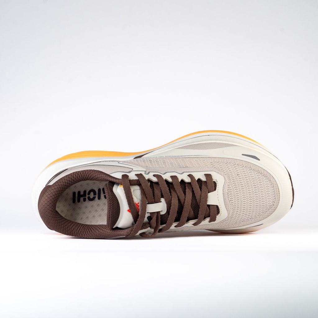 Peak Tiachi Sports Shoes Off White/Brown - 5