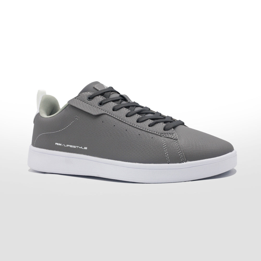 Peak Tibby Casual Shoes Grey White - 3