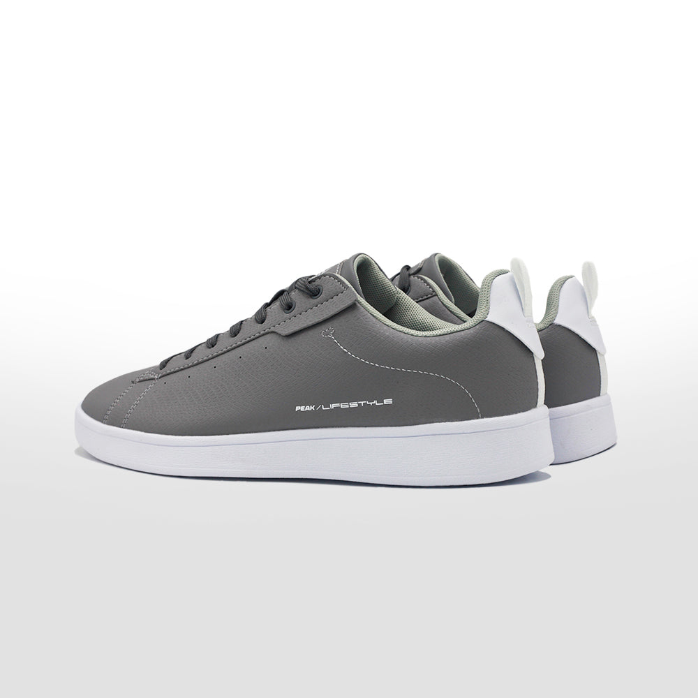 Peak Tibby Casual Shoes Grey White - 4