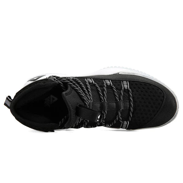 Peak Basketball Shoes Black White - 2