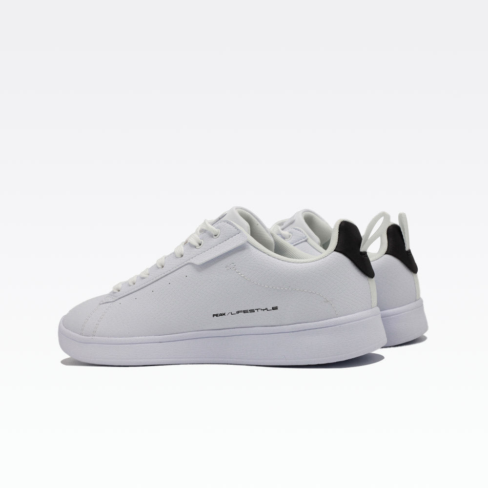 Peak Tibby Casual Shoes White Black - 2