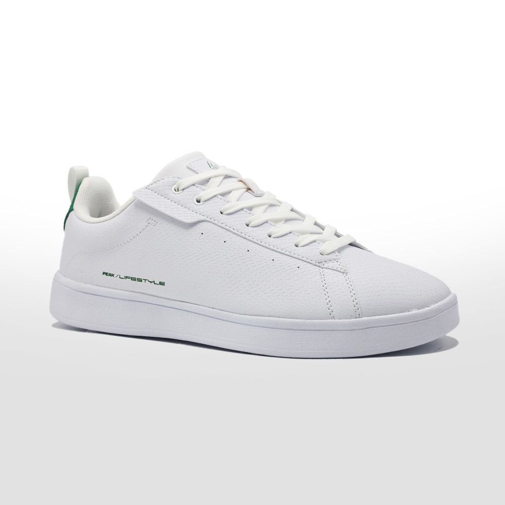Peak Tibby Casual Shoes White Green - 2