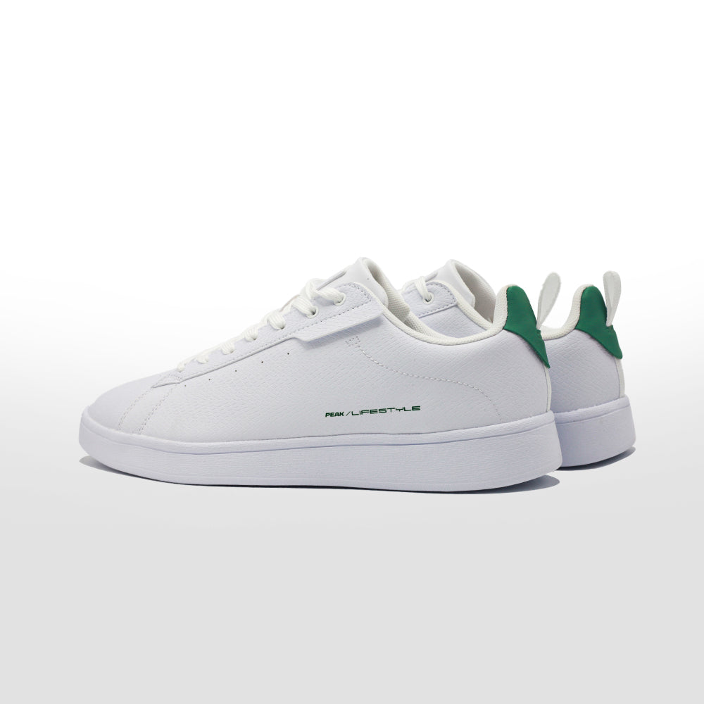Peak Tibby Casual Shoes White Green - 3