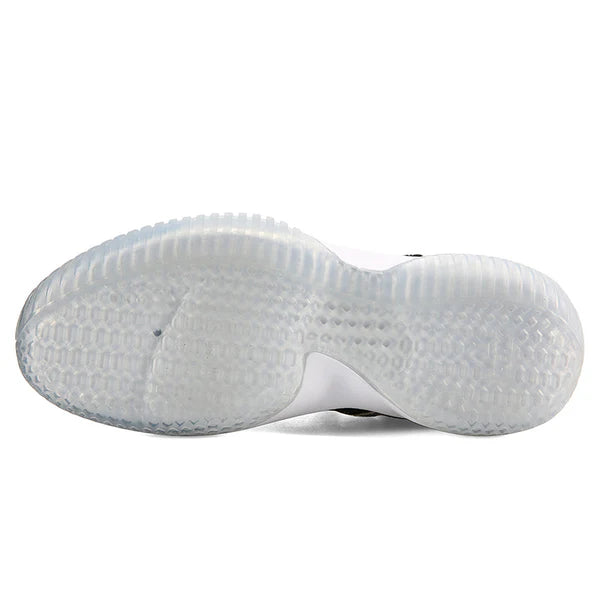 Peak Basketball Shoes Black White - 3