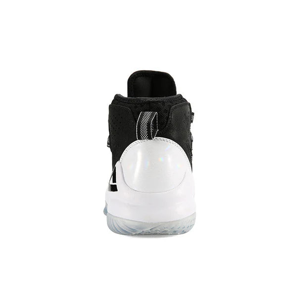 Peak Basketball Shoes Black White - 4