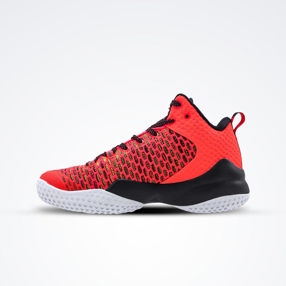 Peak Basketball Shoes Orange - 2