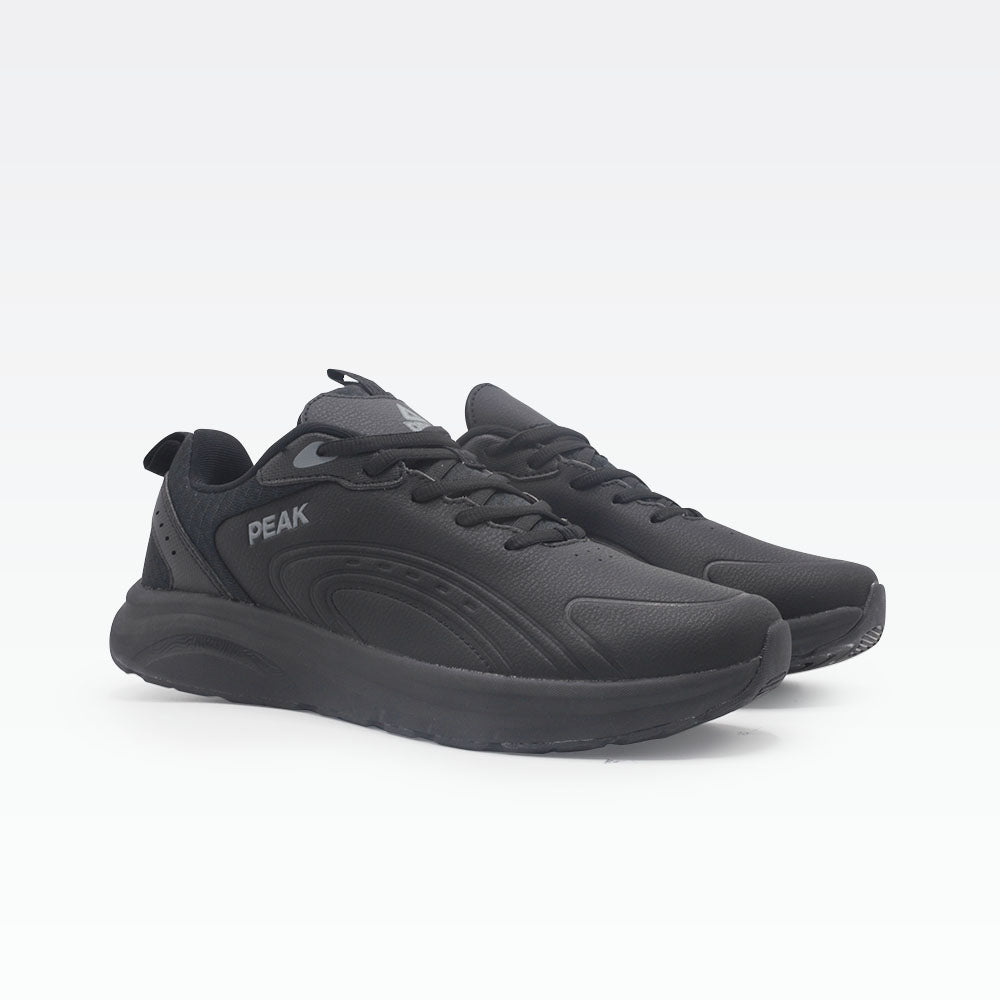 Peak Walking Shoes All Black - 2