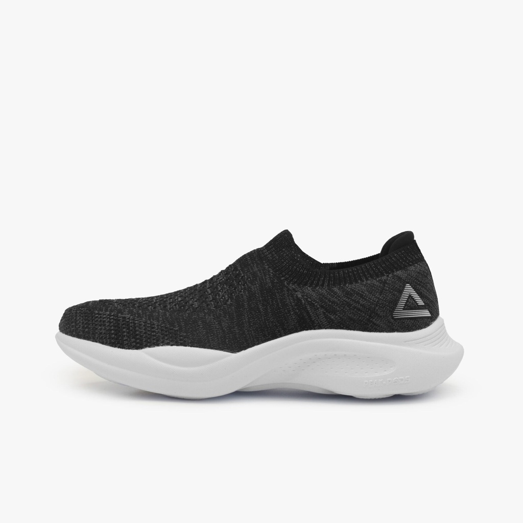 Peak Walking Shoes Black Melange Grey - 3