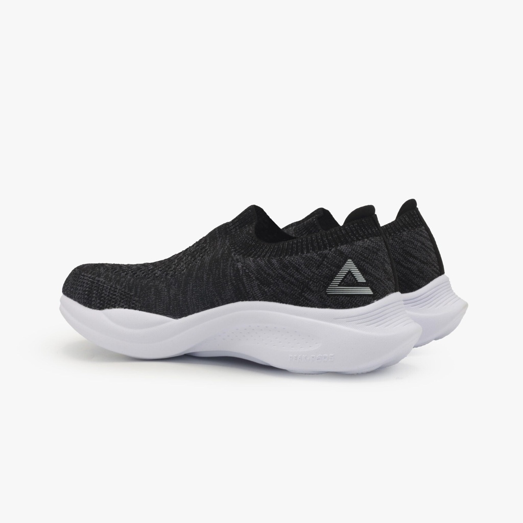 Peak Walking Shoes Black Melange Grey - 4