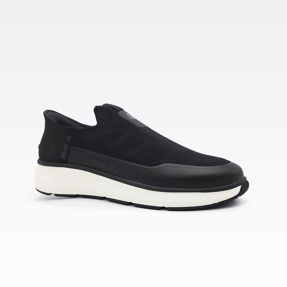Peak Walking Shoes Black/Off White - 2