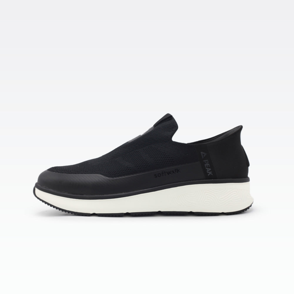 Peak Walking Shoes Black/Off White - 3