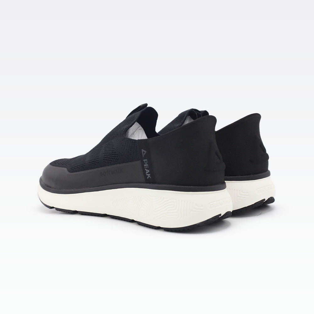 Peak Walking Shoes Black/Off White - 4