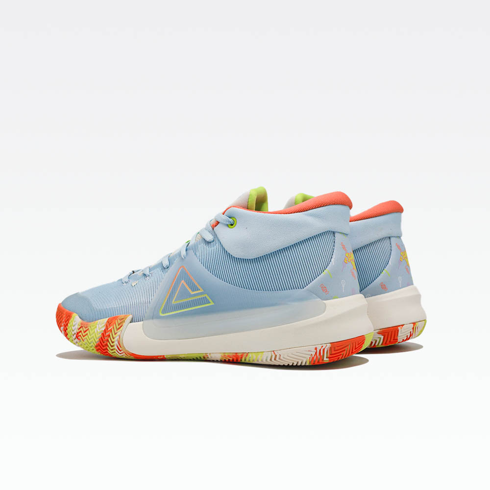 Peak Basketball Shoes Superb Blue - 3