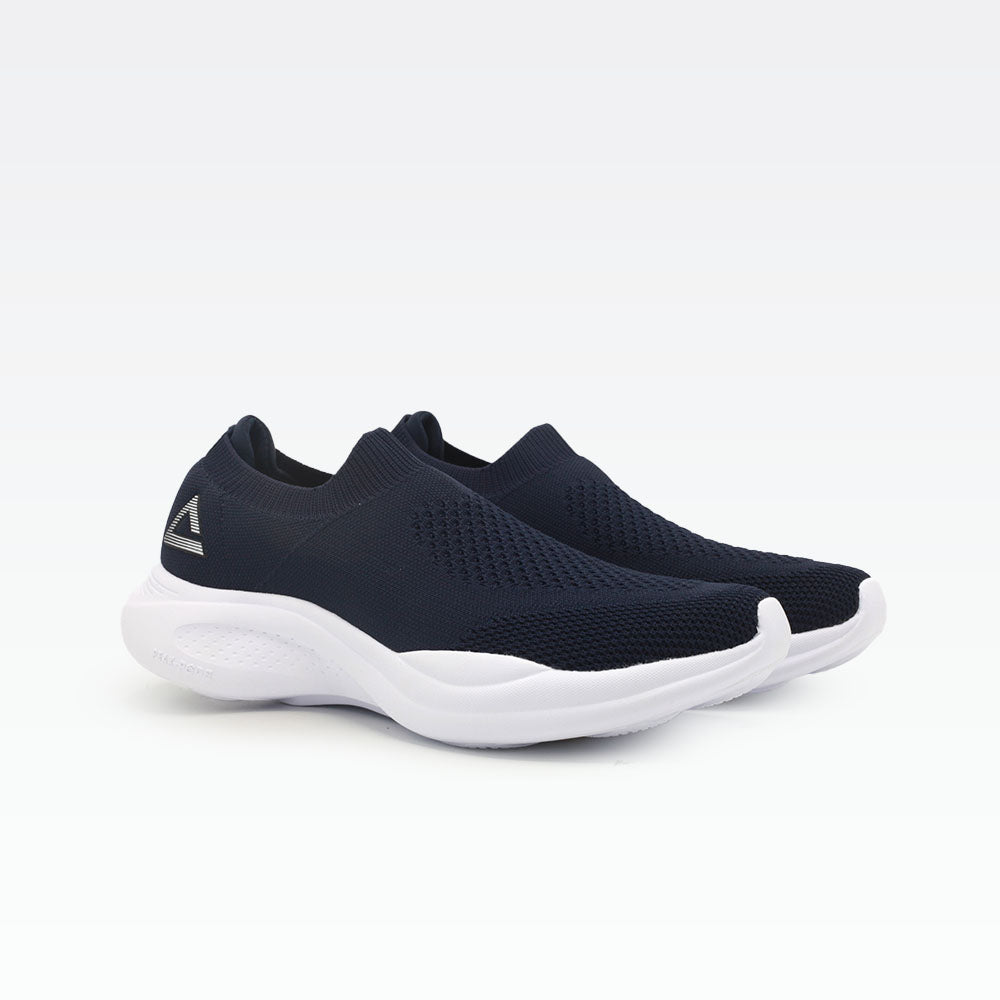 Peak Walking Shoes Navy White - 3