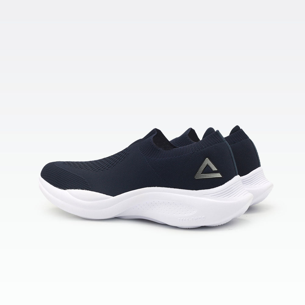 Peak Walking Shoes Navy White - 4