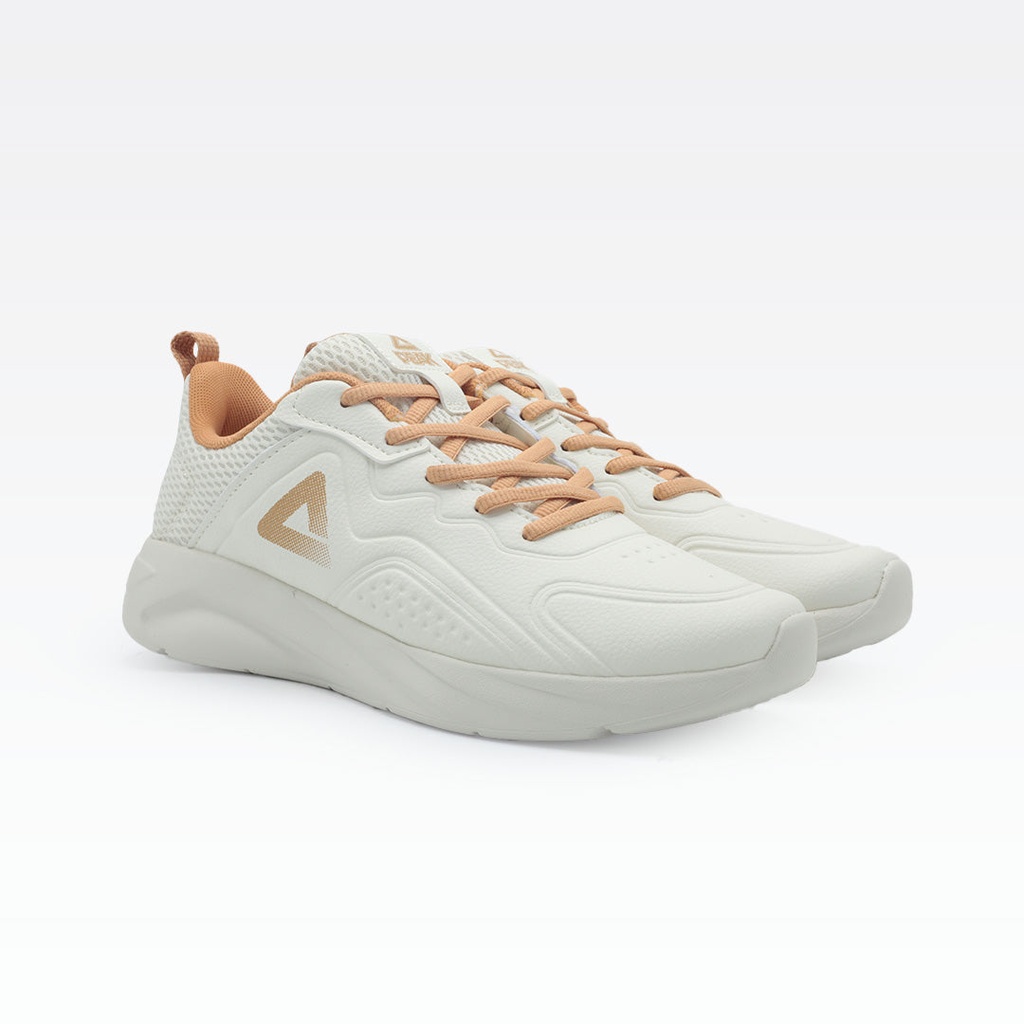 Peak Walking Shoes Off White/Brown - 2