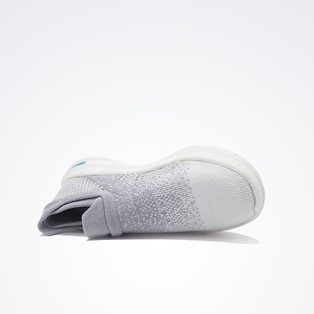 Peak Walking Shoes White Melange Grey - 4