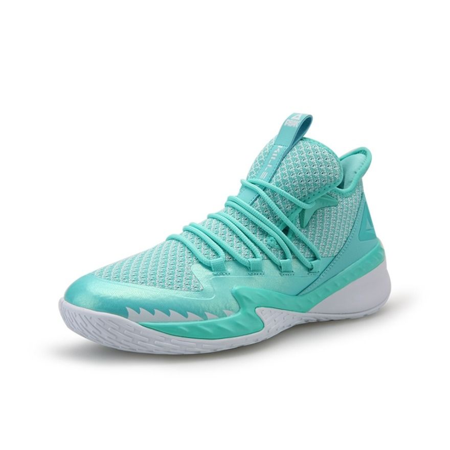 Peak Basketball Shoes Water Green - 5
