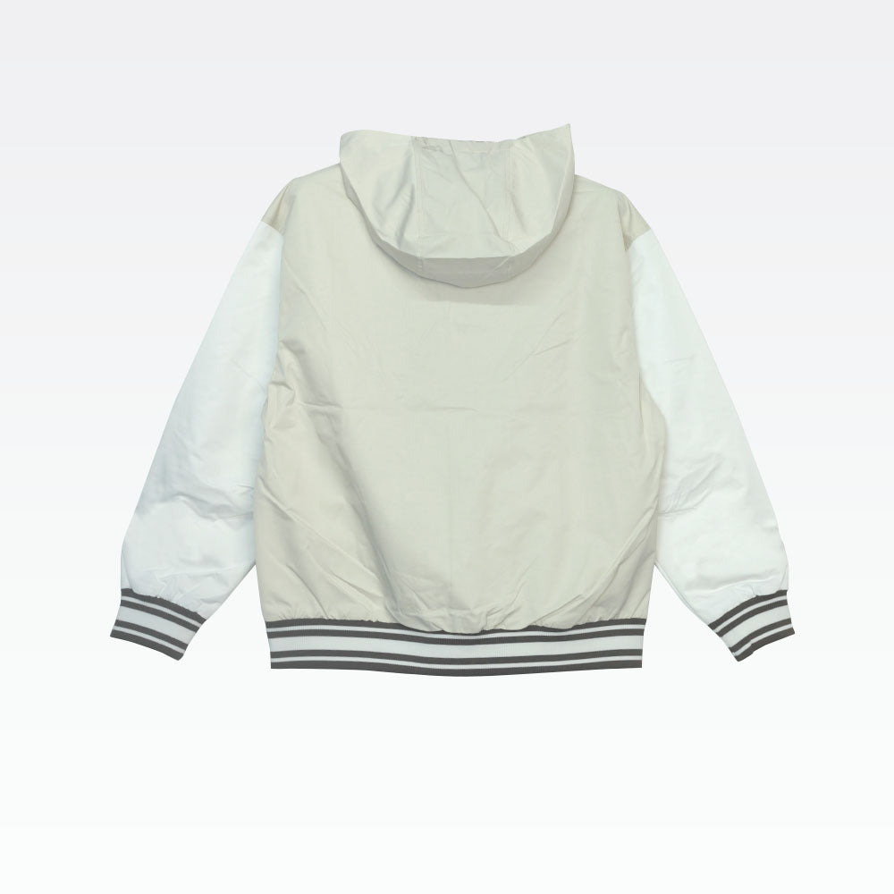 Peak Woven Jacket Off White - 2