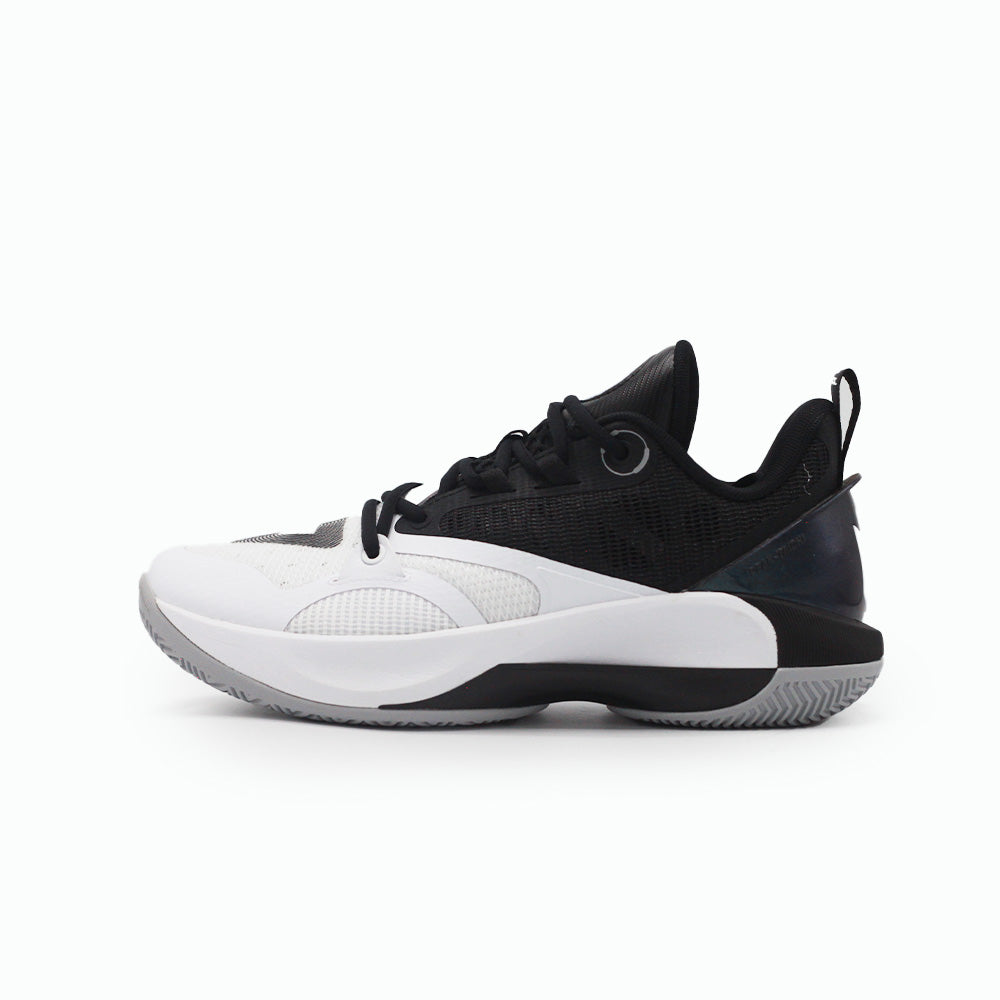Peak Basketball Shoes White Black - 3