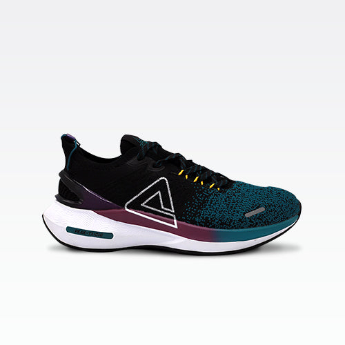 Running Shoes Black Green - 3
