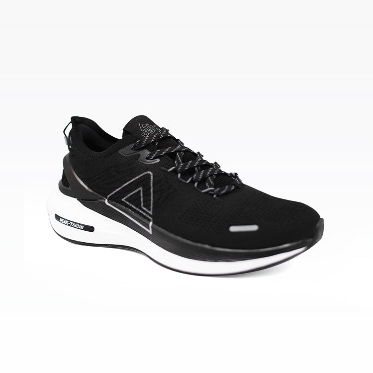 Running Shoes Black White - 3