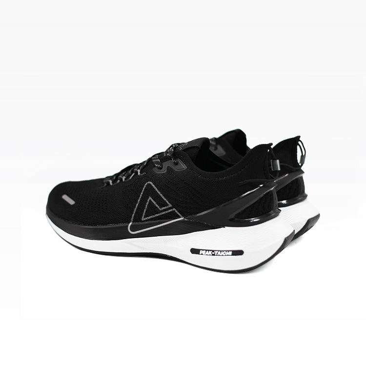 Running Shoes Black White - 4