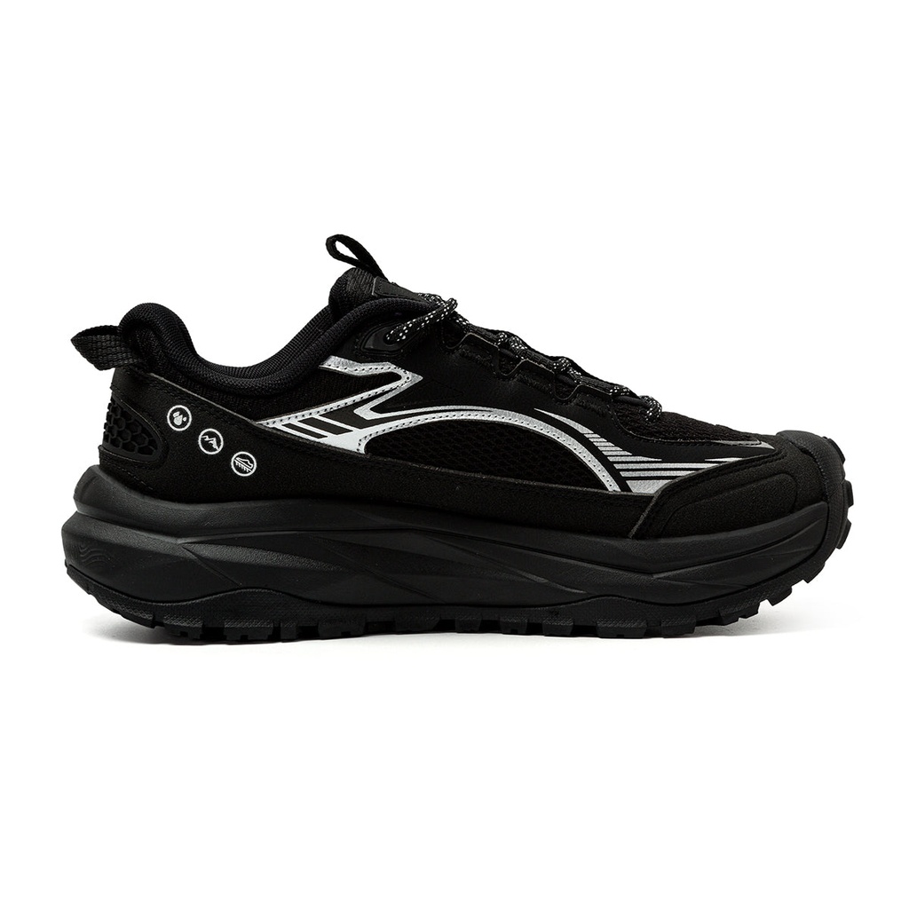 Peak Taichi Outdoor Shoes Black/Sliver Gray Black/Sliver Gray - 4