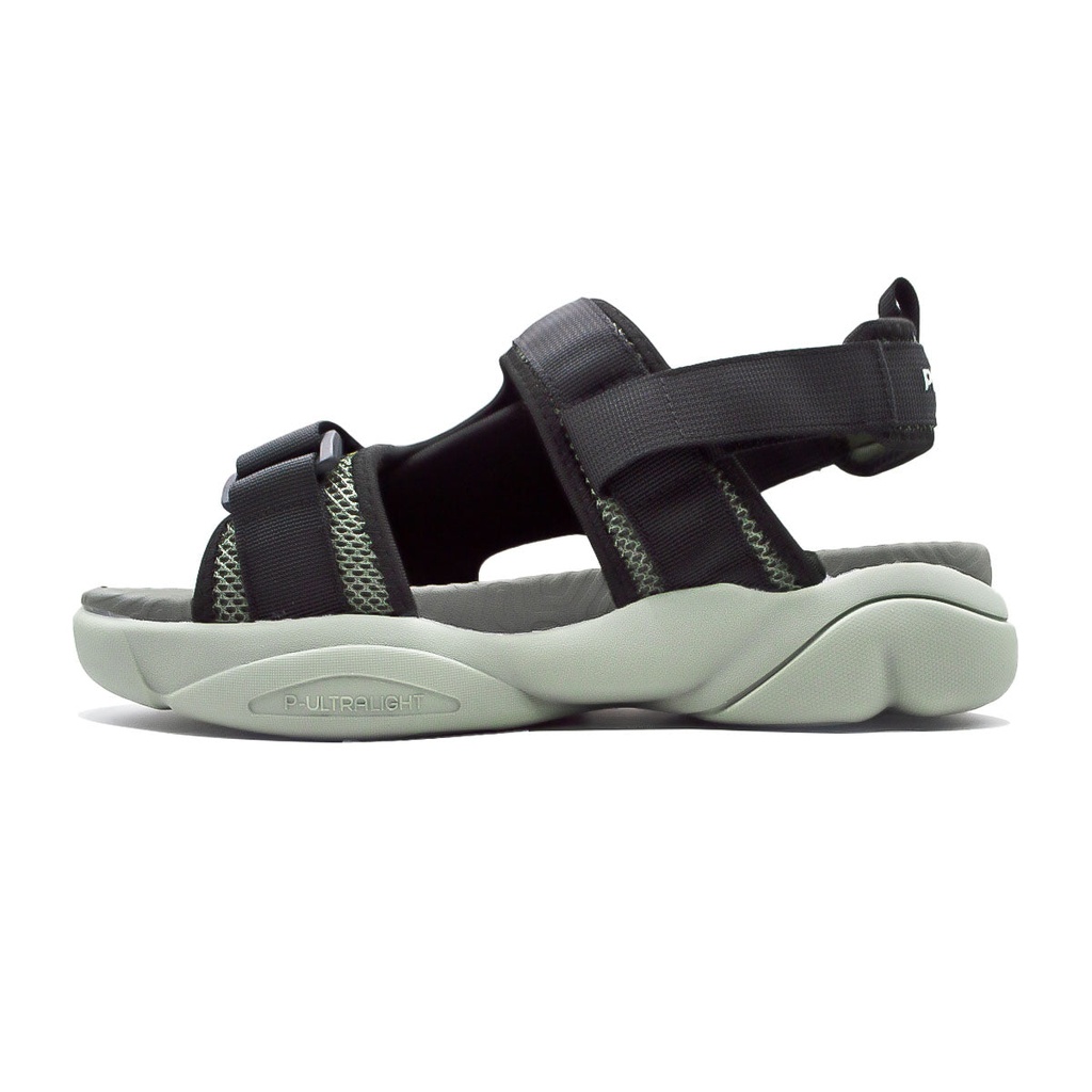 Peak Taichi Sandals Black/Olive Green - 2