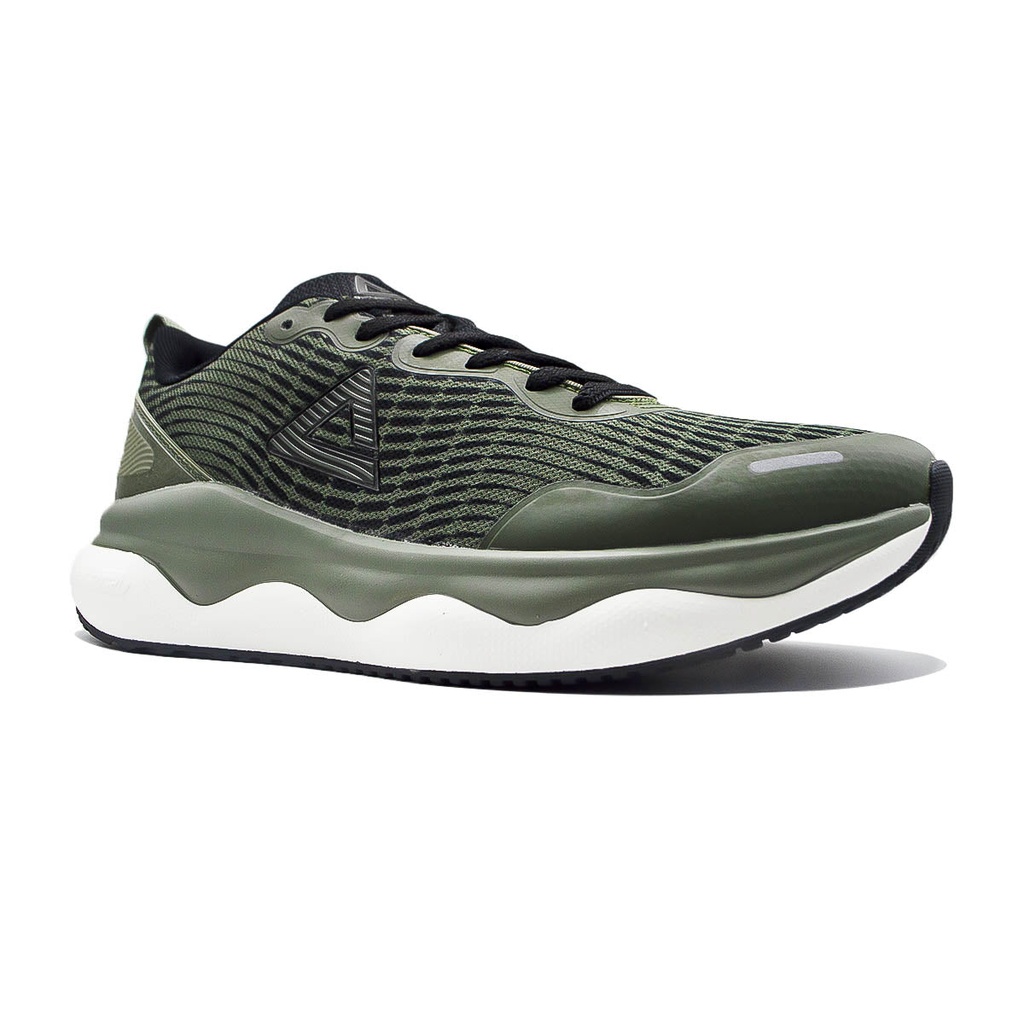 Peak Taichi Walking Shoes Olive Green - 3