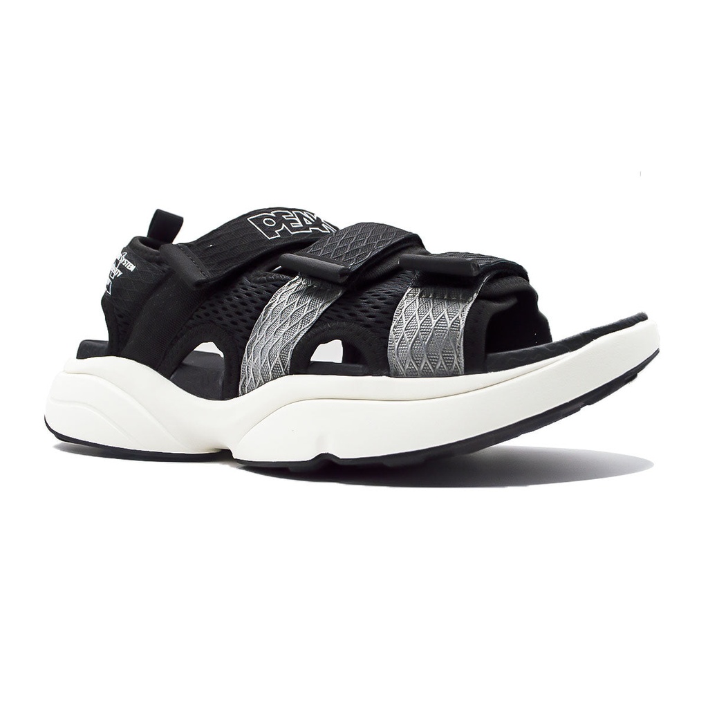 Peak Taichi Sandals Black/Grey/Milky White - 3