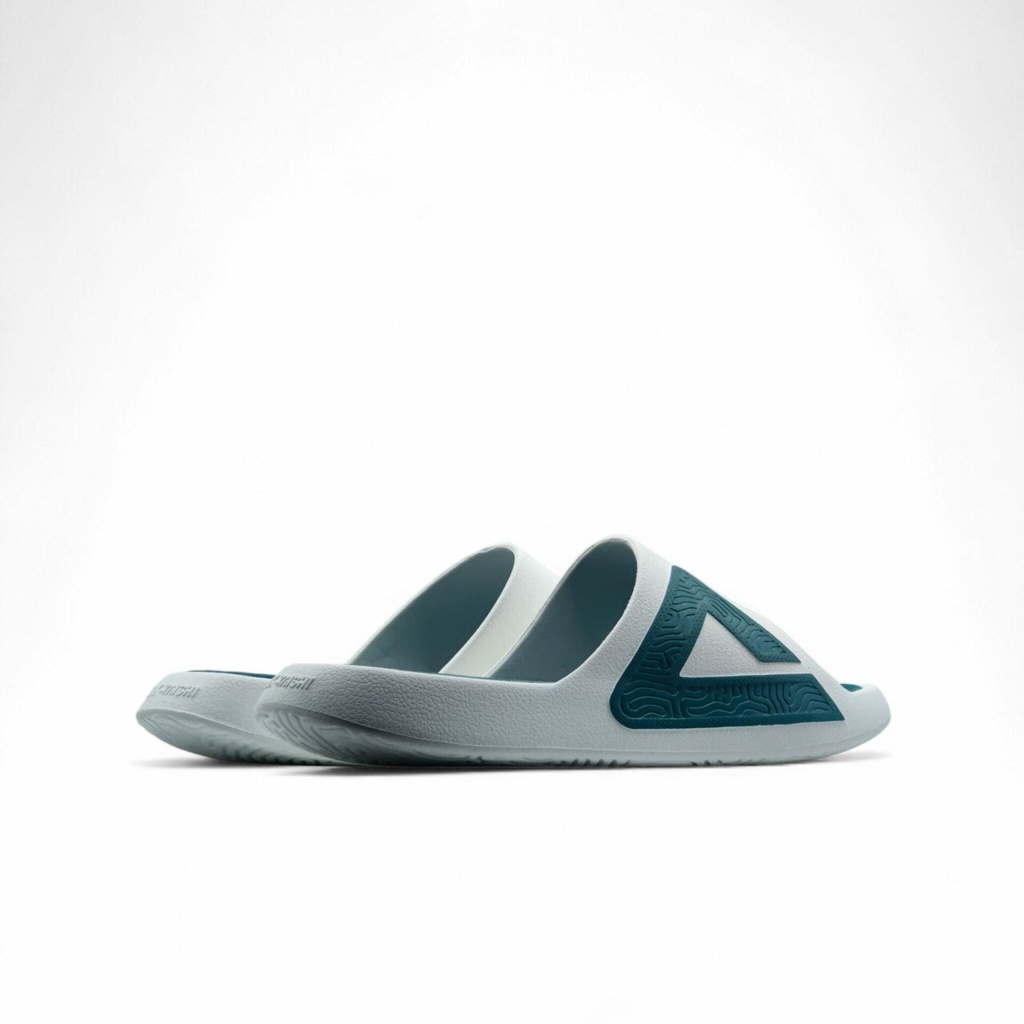 Peak Taichi Slippers Milky White/Dark Green - 4