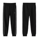 Peak Knitted Tracksuit Black - 6