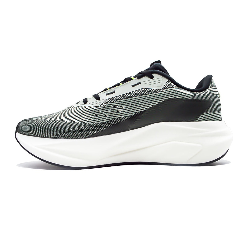 Peak Taichi Cushion Running Shoes Black/Green - 2