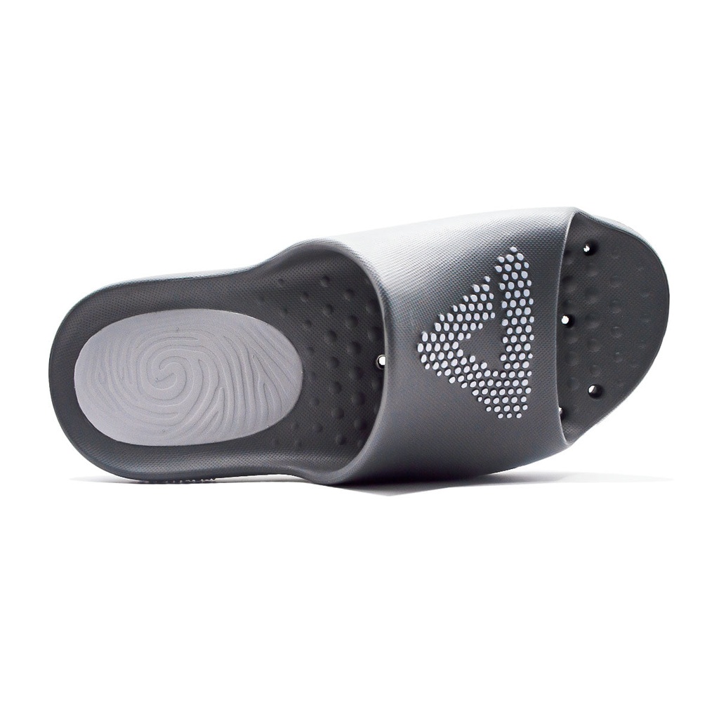 Peak Tiachi Slippers Dark Gray/Silver Gray - 4