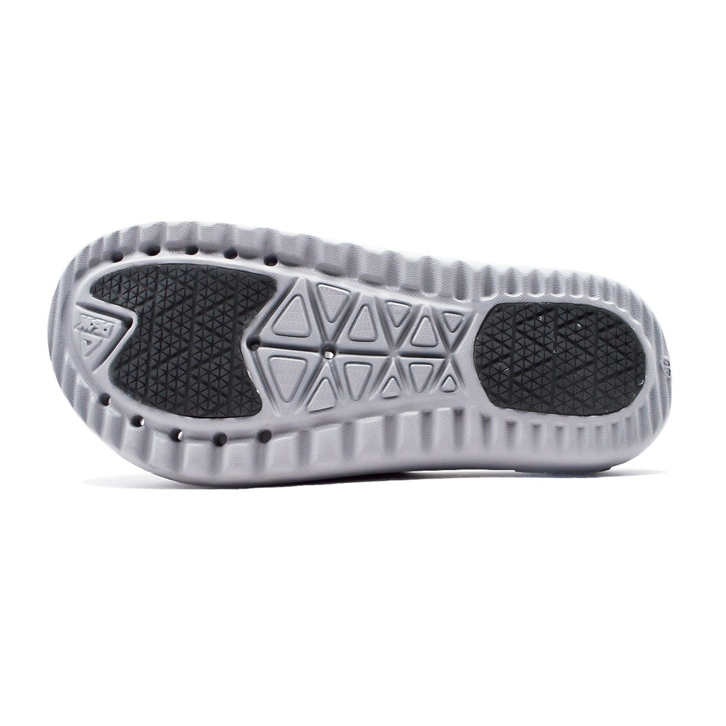Peak Tiachi Slippers Silver Gray/Dark Gray - 5