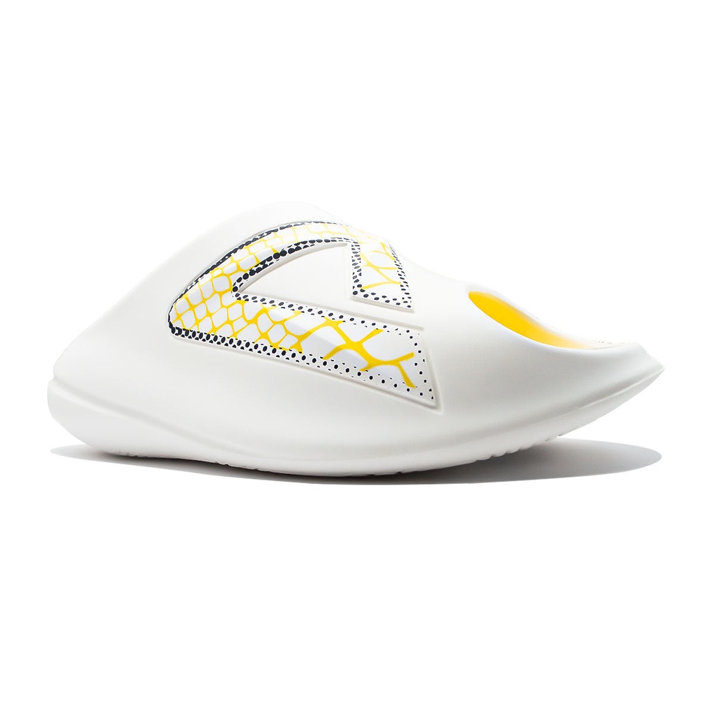 Peak Taichi Sports Slippers White/Yellow - 3