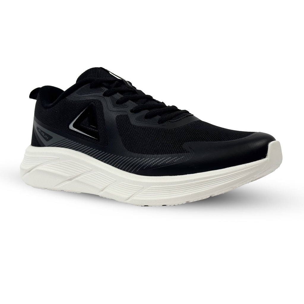 Peak Taichi Running Shoes-Black/White - 4
